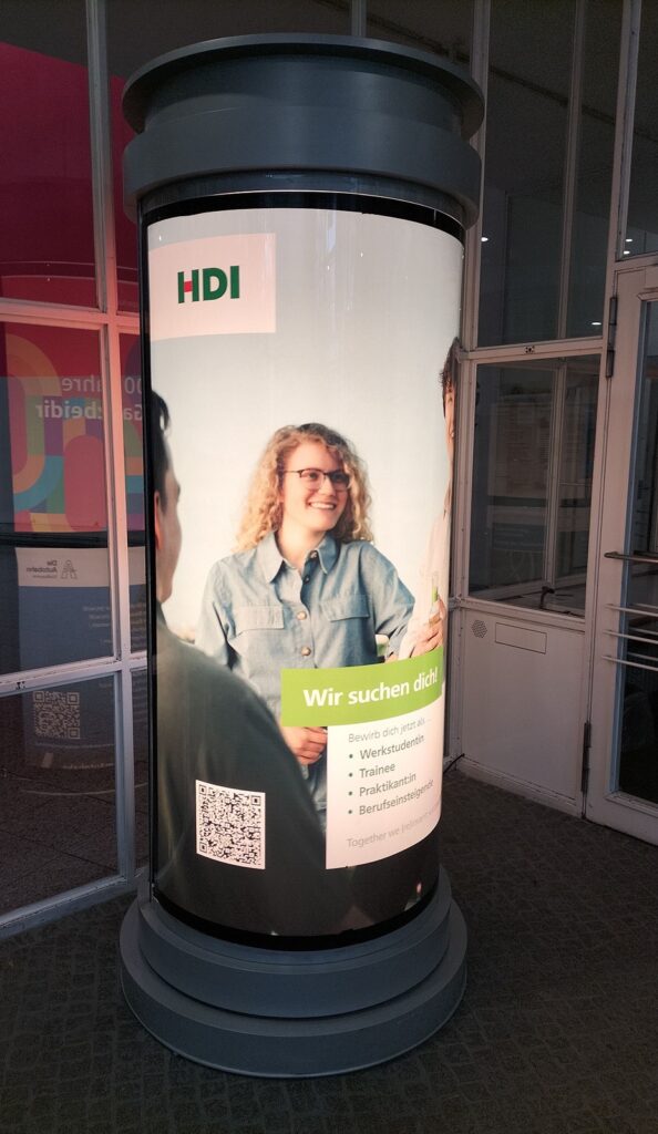 Best Case im Hochschulmarketing von HDI