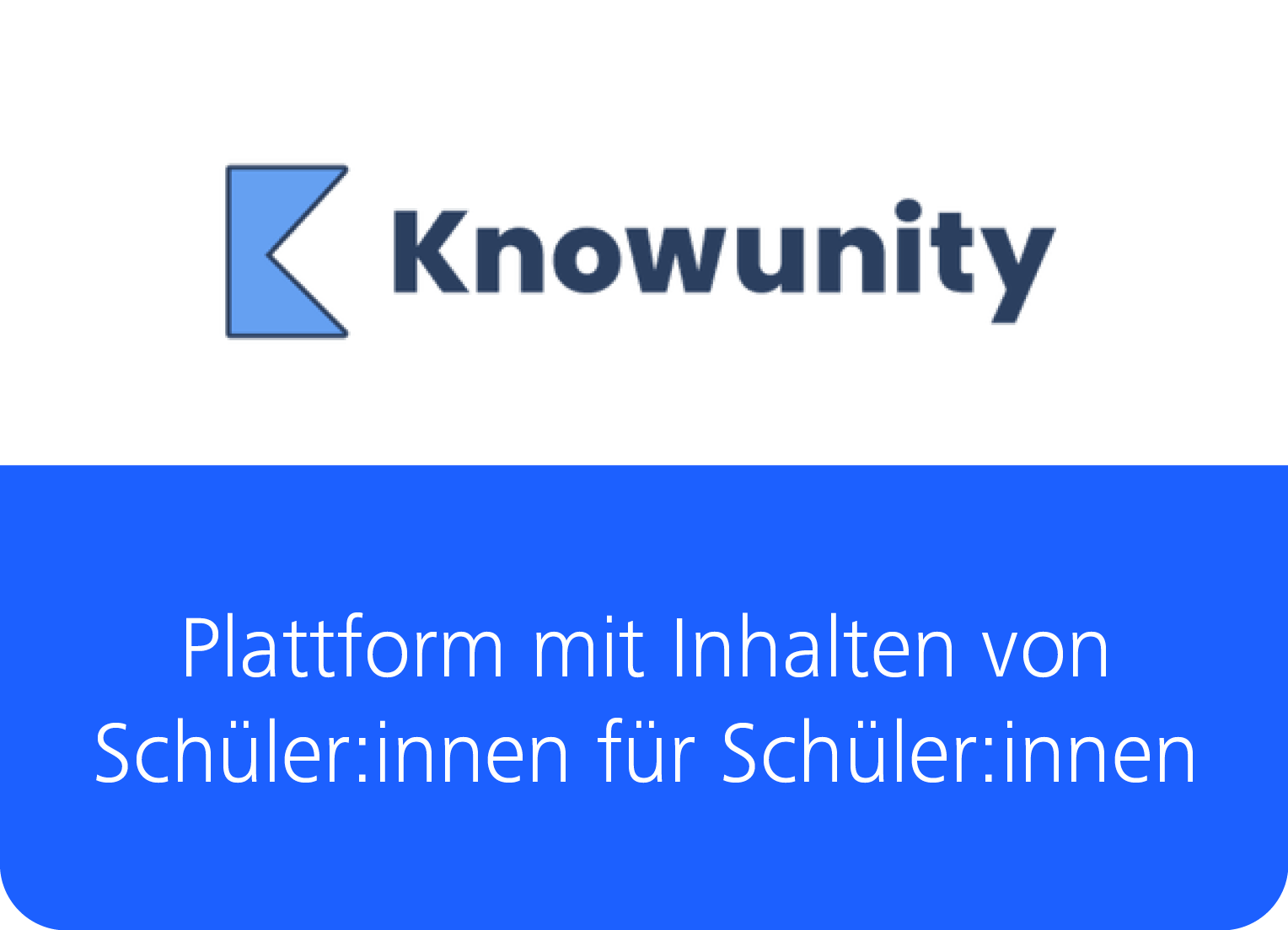 Logo von EdTech-Anbieter Knowunity