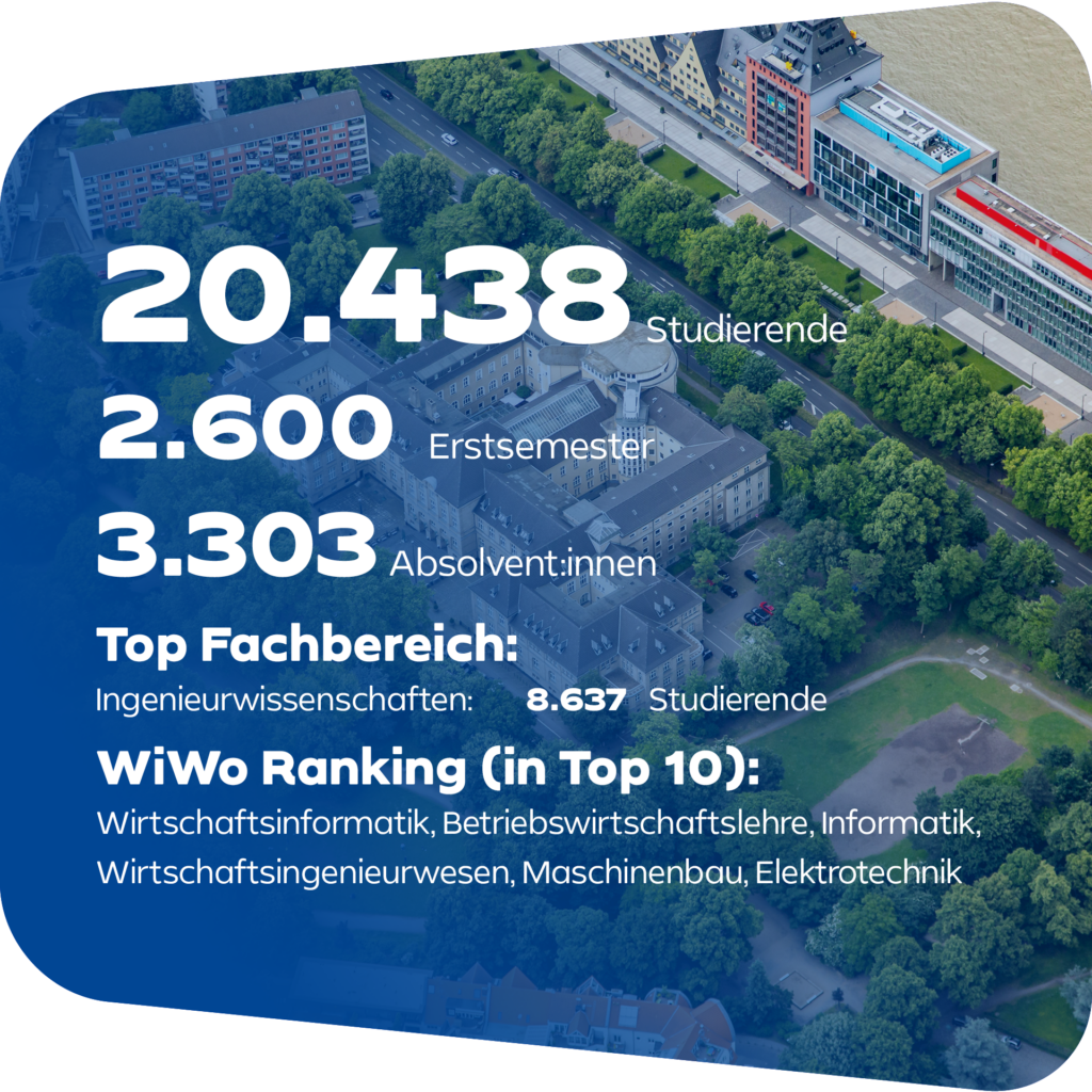 Zahlen und Fakten zur TH K&ouml;ln