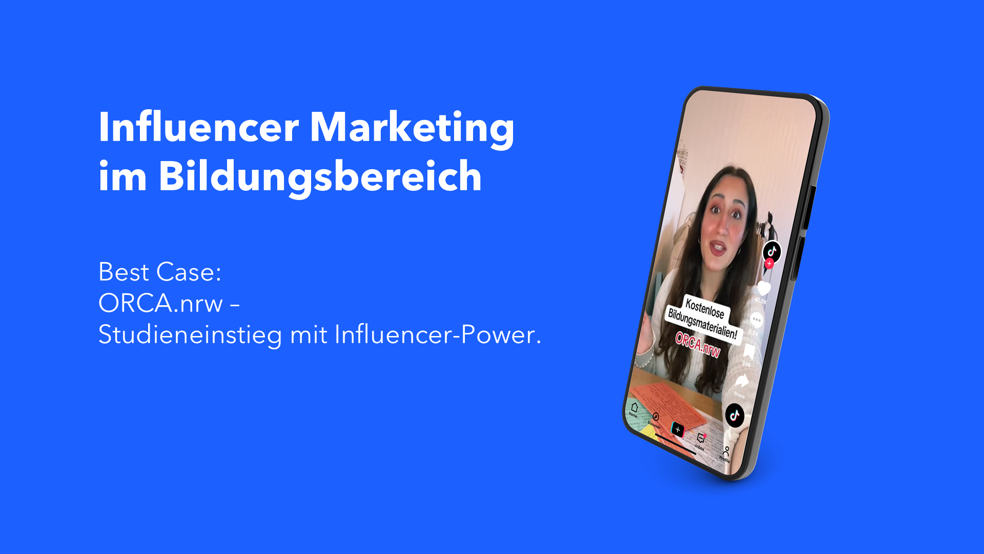 Influencer Marketing Best Case im Bildungsbereich