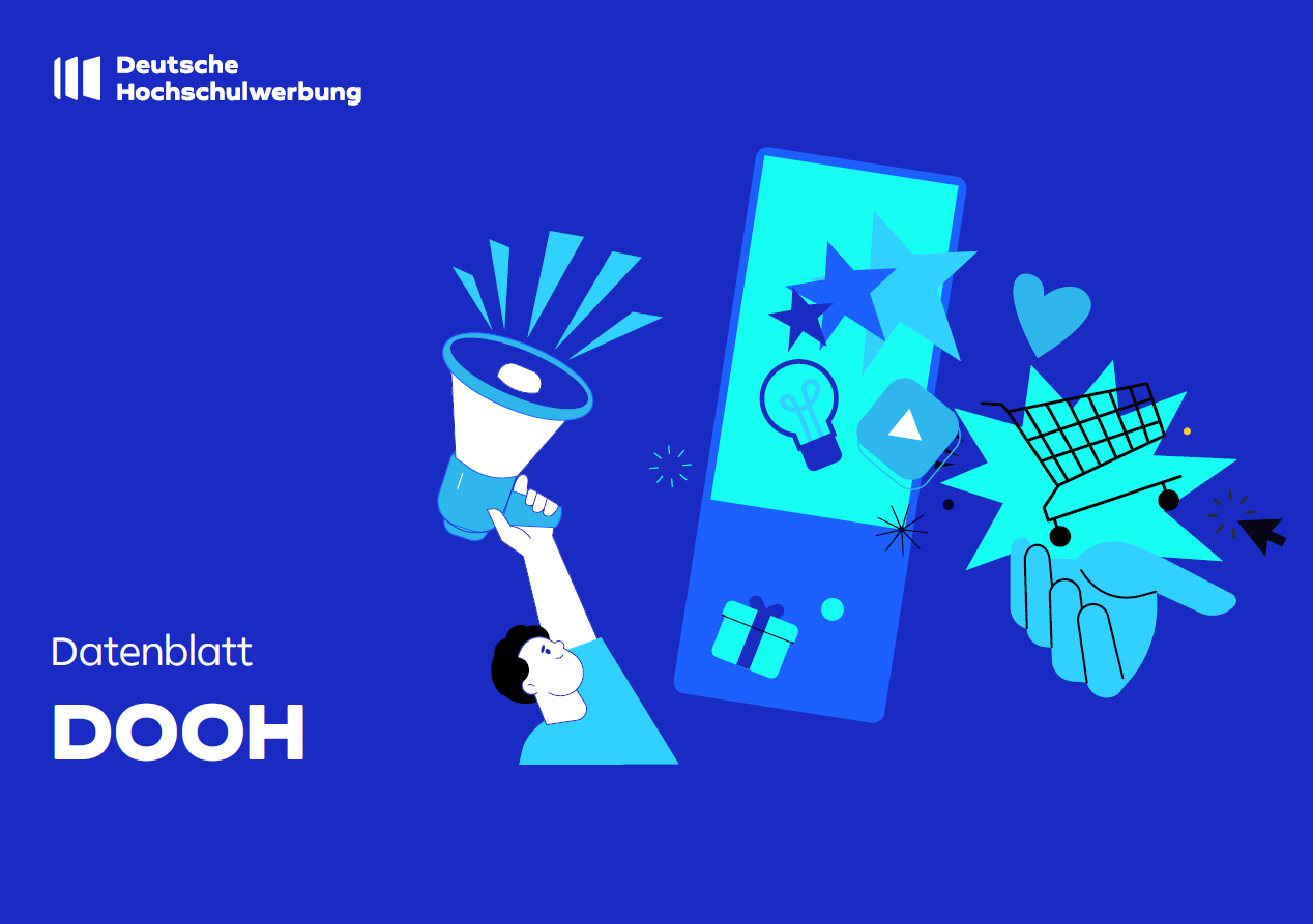 Data sheet DOOH with all important specifications for the advertising medium