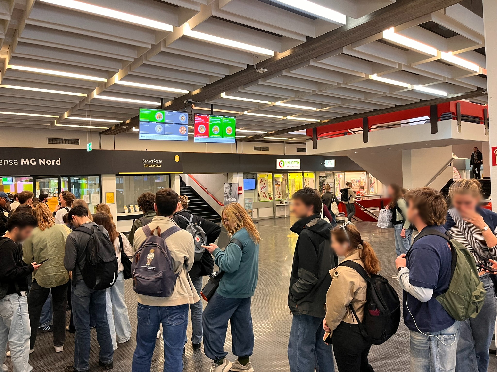 Das Speiseleitsystem CloudMensa im Einsatz in der Mensa des K&ouml;lner Studierendenwerks